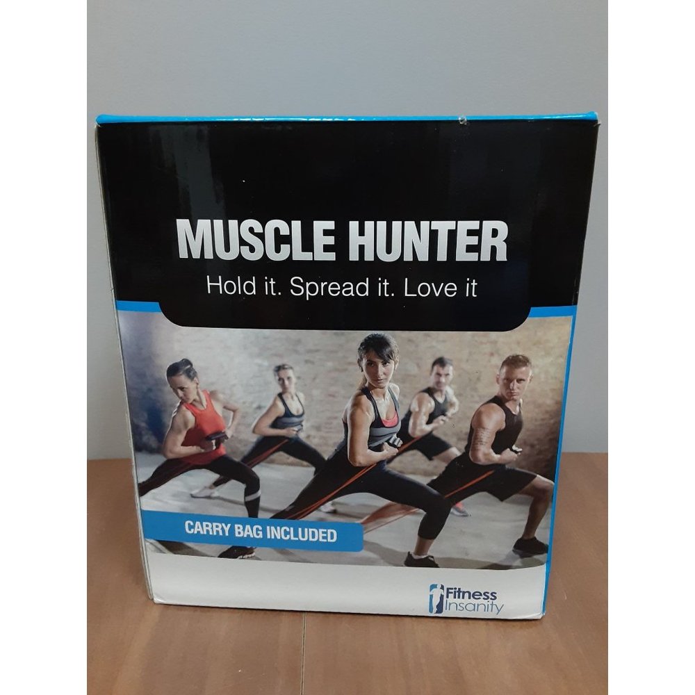 Muscle Hunter fitness Insanity Resistance Bands 5 exercise bands